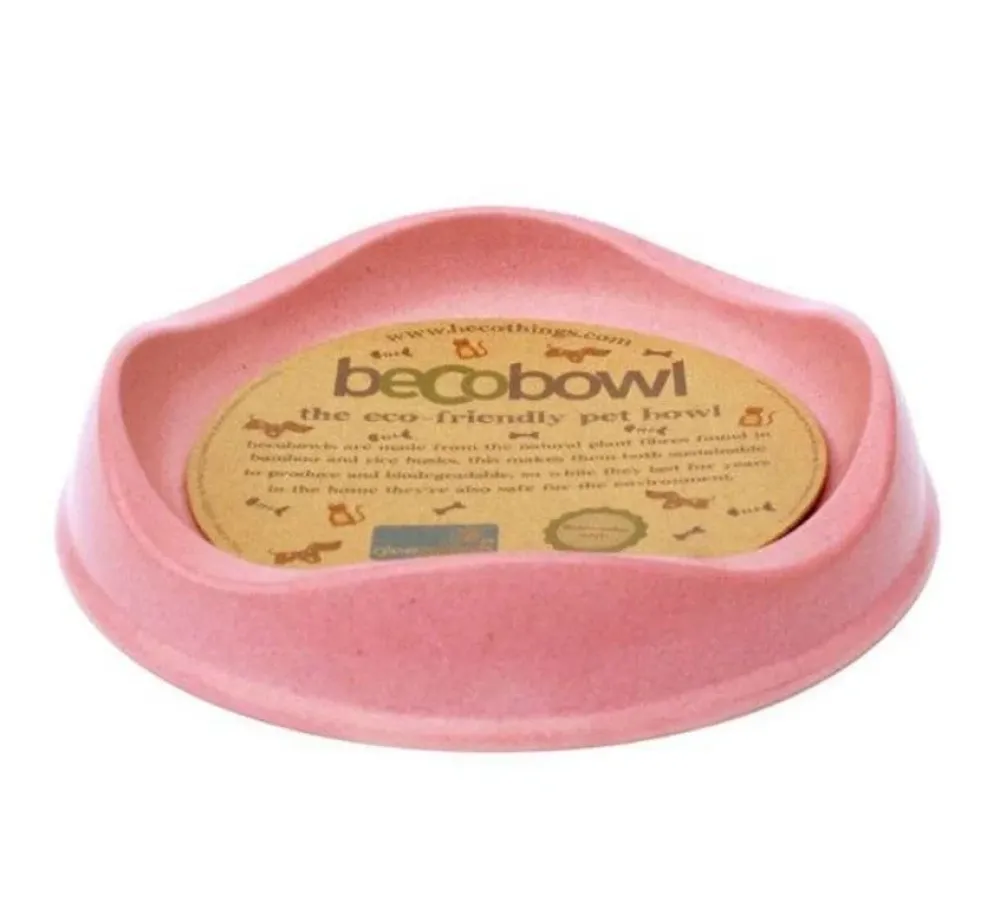 Beco Pets Drinkbak Of Voerbak Cat Bowl Roze- Voerbakken