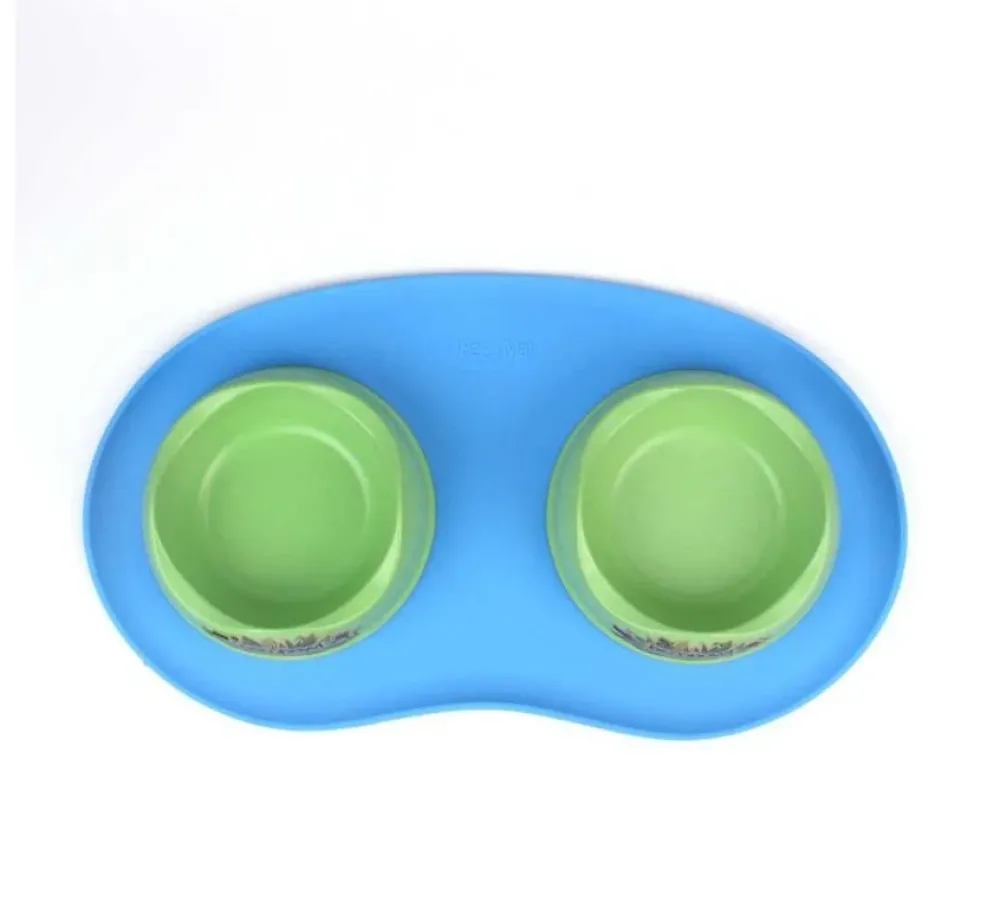 Beco Pets Onderlegger Place Mat Blauw- Voerbakken