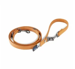 Curli Hondenriemapple Leather Bruin- Leren Hondenriem