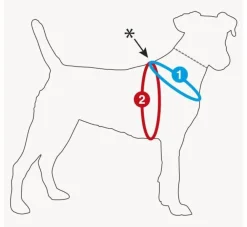 Curli Hondentuig Air-Mesh Harness Blauw- Puppy Tuig & Puppy Harnas