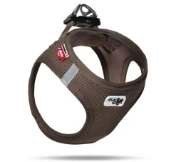 Curli Hondentuig Air-Mesh Harness Brown- Puppy Tuig & Puppy Harnas