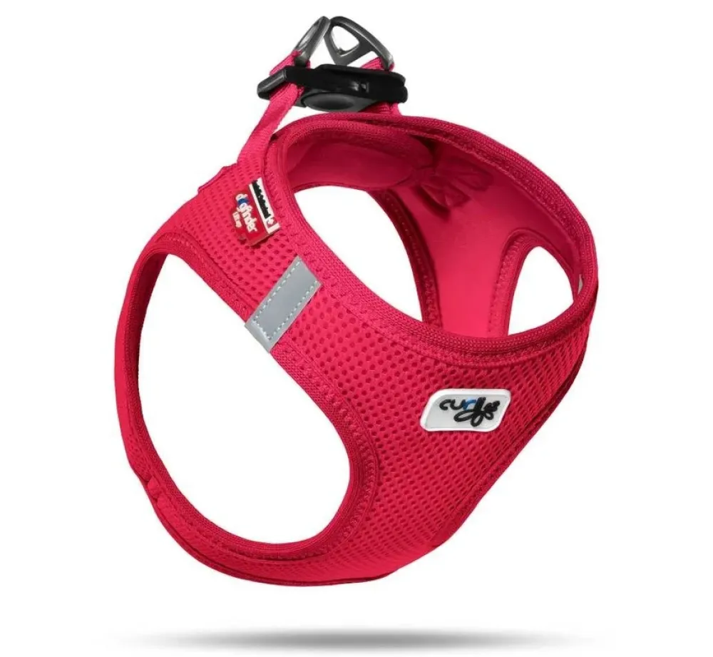 Curli Hondentuig Air-Mesh Harness Red- Puppy Tuig & Puppy Harnas