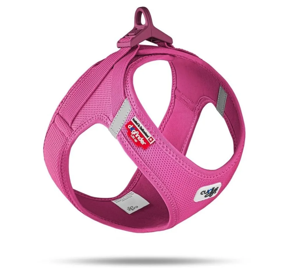 Curli Hondentuig Clasp Vest Harness Fuchsia- Puppy Tuig & Puppy Harnas