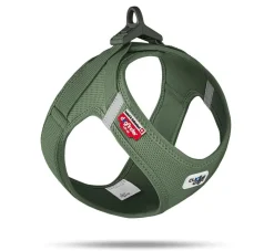 Curli Hondentuig Clasp Vest Harness Moss- Puppy Tuig & Puppy Harnas
