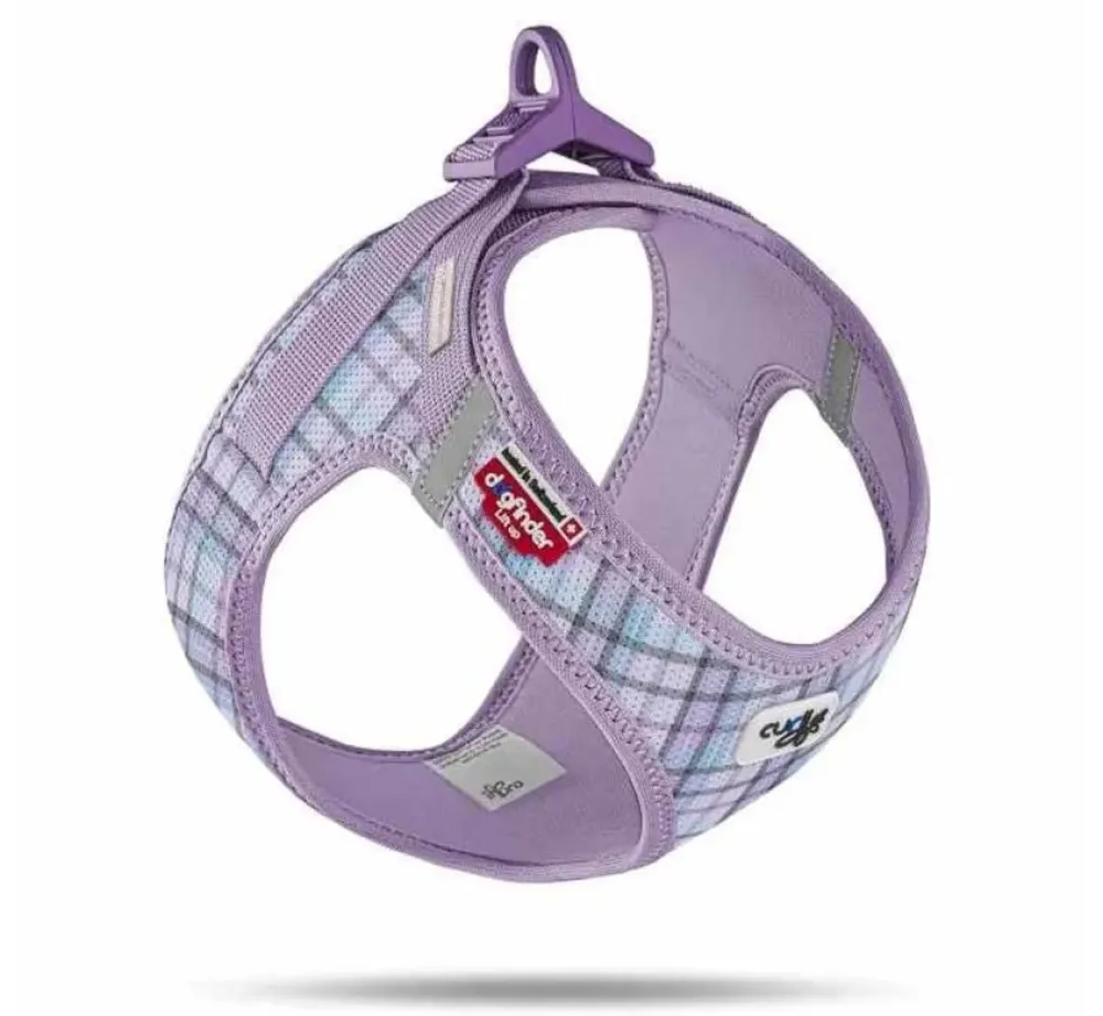 Curli Hondentuig Clasp Vest Harness Lavendel Caro- Puppy Tuig & Puppy Harnas