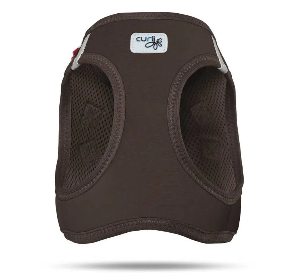 Curli Hondentuig Softshell Bruin- Puppy Tuig & Puppy Harnas