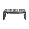 Dexas Adjustable Height Pet Feeder Pro Steel- Voerbak En Drinkbak