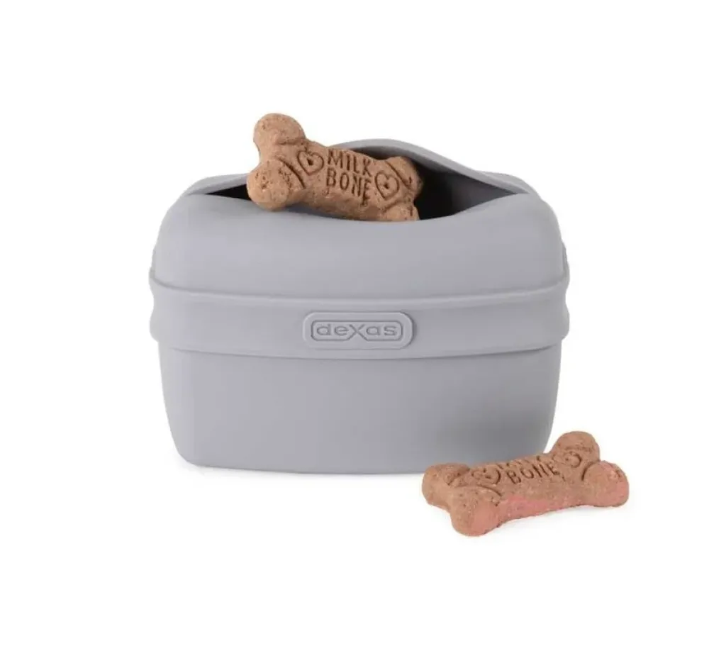 Dexas Beloningszakje Pooch Pouch Light Grey- Beloningszakje
