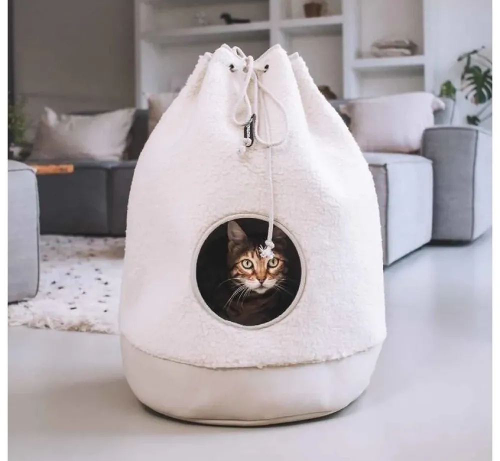 District70 Kattenmand Casa Teddy Creme- Kattenmand