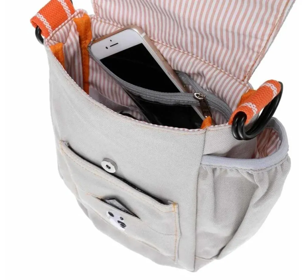 DOOG Cross Body Tas Walkie Bag Grijs- Beloningszakje