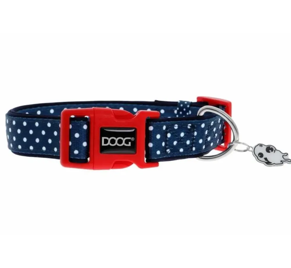 DOOG Hondenhalsband Neopreen Stella- Hondenhalsband