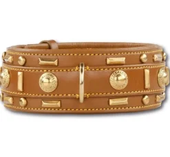 Doxtasy Hondenhalsband Glorious Tan- Hondenhalsband