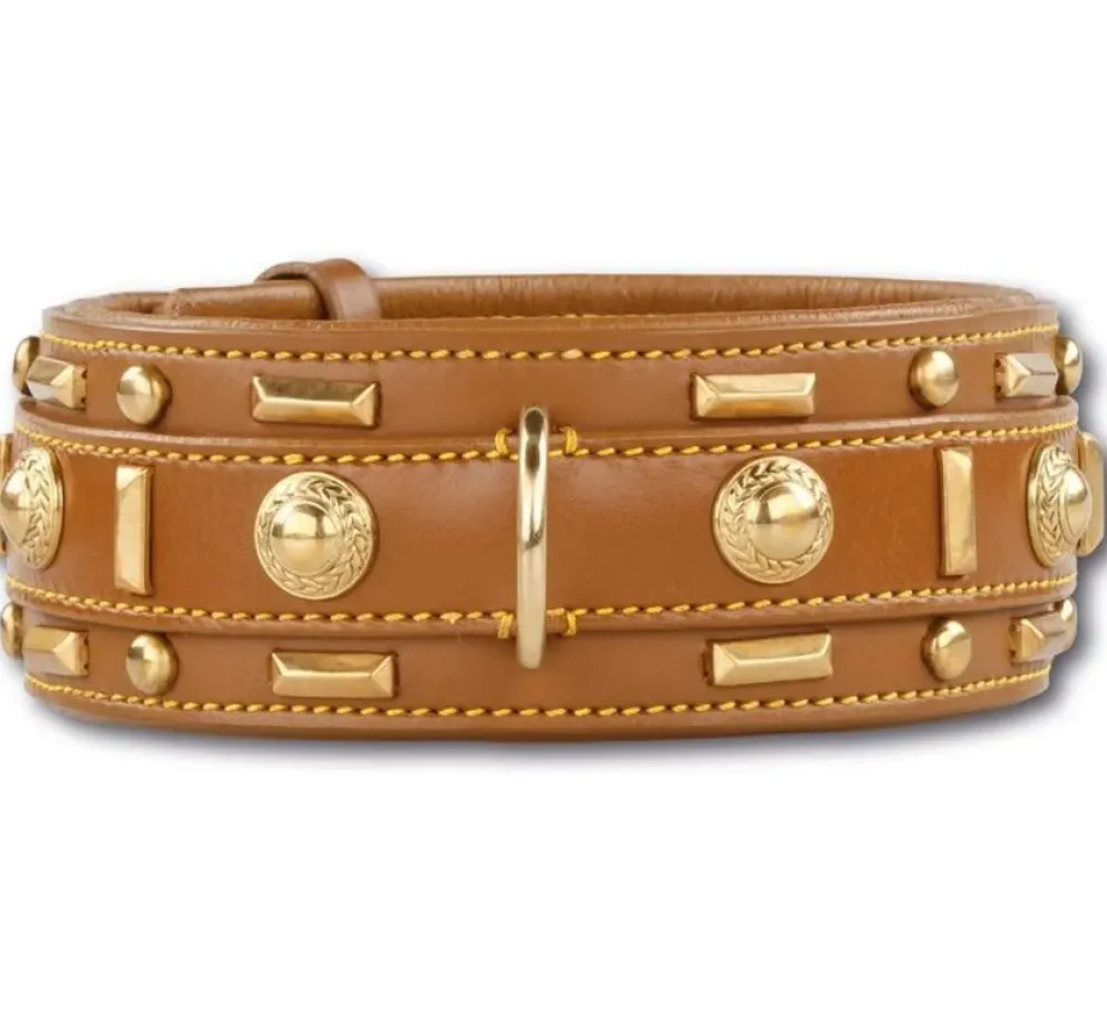 Doxtasy Hondenhalsband Glorious Tan- Hondenhalsband