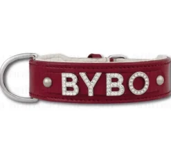 Doxtasy Hondenhalsband Met Naam Medium Red- Hondenhalsband
