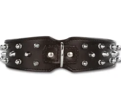 Doxtasy Hondenhalsband Savage Spikes Black 45Mm- Hondenhalsband