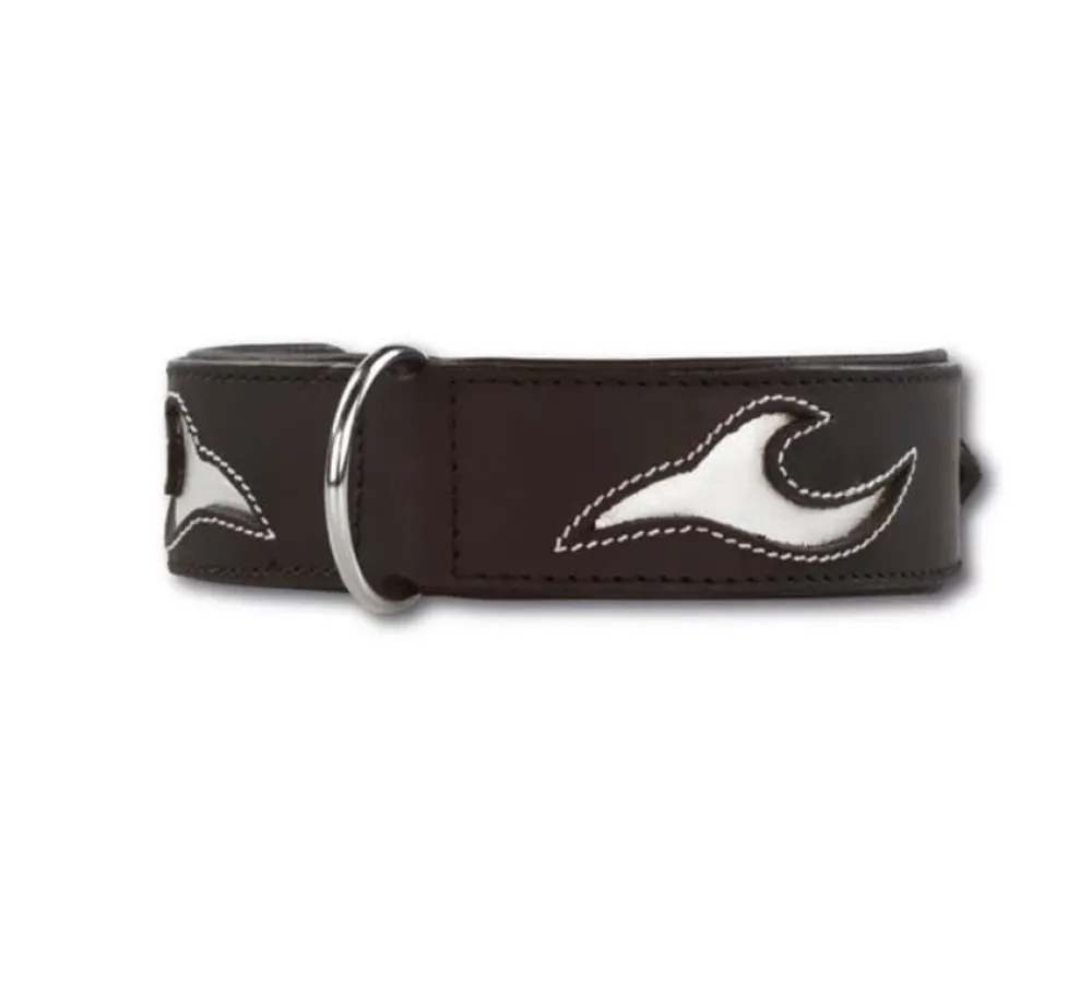Doxtasy Hondenhalsband Tribal Cut Black- Hondenhalsband
