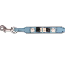 Doxtasy Hondenriem Baby Blue Eagle 10Mm- Leren Hondenriem