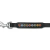 Doxtasy Hondenriem Silly Stones Black- Leren Hondenriem