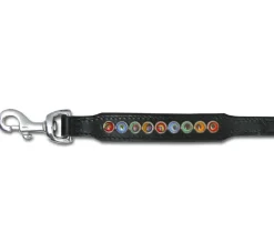 Doxtasy Hondenriem Silly Stones Black- Leren Hondenriem