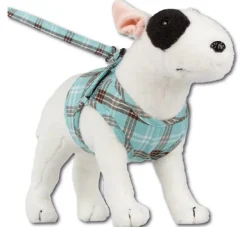 Doxtasy Hondentuig Comfy Harnass Scottish Turquoise- Puppy Tuig & Puppy Harnas