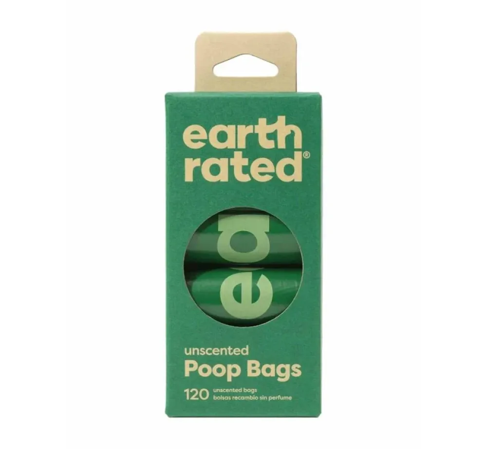 Earth Rated Poepzakjes Ongeparfumeerd- Poepzakhouder
