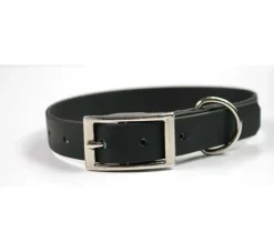 EQuest 4dogs Hondenhalsband Biothane Zwart- Hondenhalsband