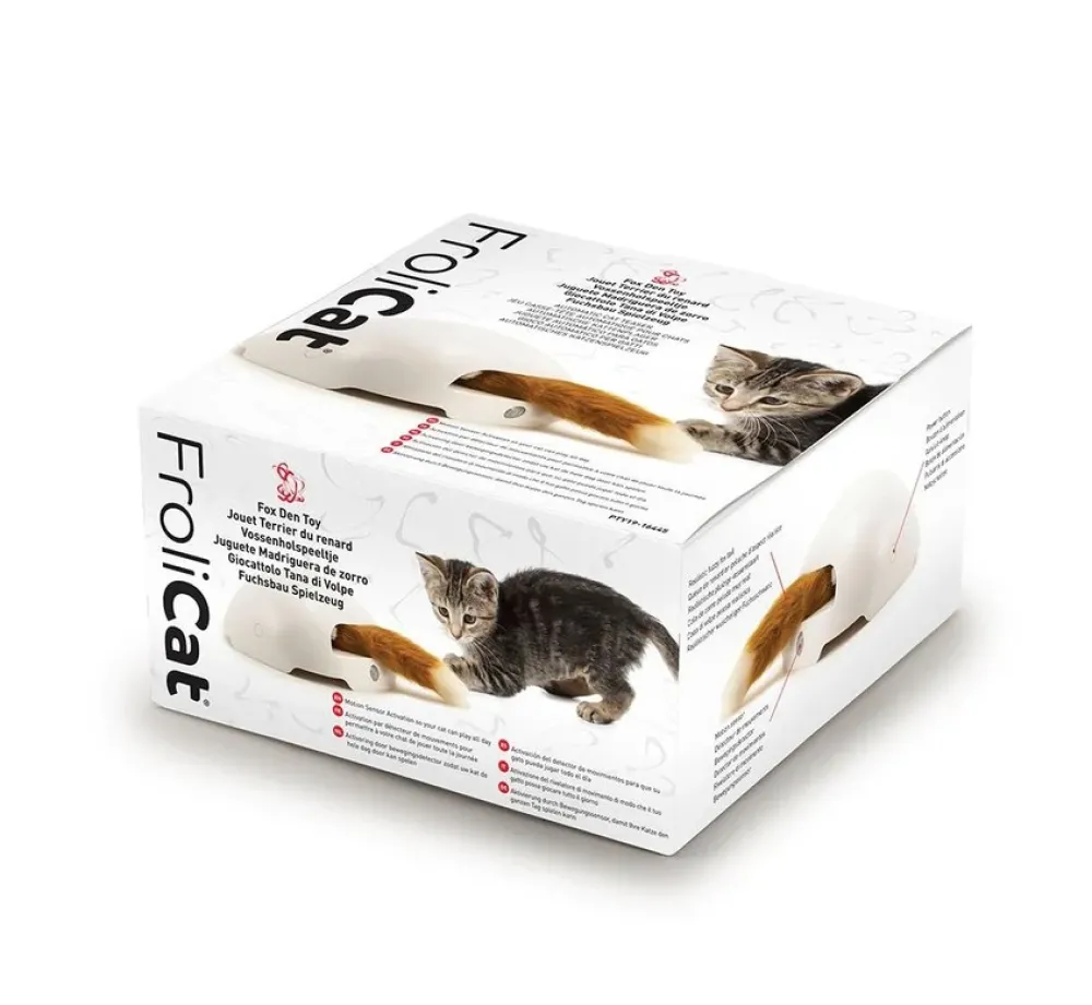 FroliCat Kattenspeelgoed Fox Den Toy- Kattenspeelgoed