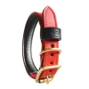 Houndworthy Hondenhalsband Bridle Leather Oxblood Red- Hondenhalsband