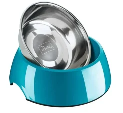 Hunter Drinkbak Of Voerbak Melamine Teal- Voerbakken