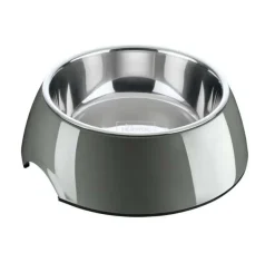 Hunter Drinkbak Of Voerbak Melamine Grijs- Voerbakken
