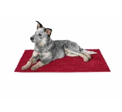 Hunter Droogloopmat Waterloo Rood- Droogloopmat Hond