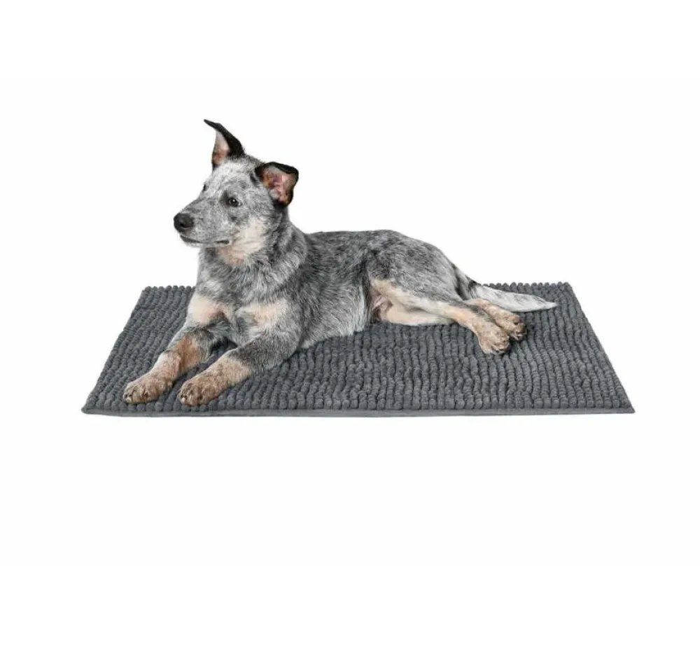 Hunter Droogloopmat Waterloo Grijs- Droogloopmat Hond