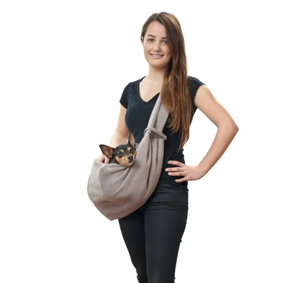 Hunter Hondendraagtas Los Angeles Taupe- Hondentas