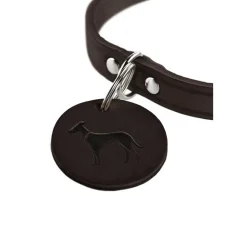 Hunter Hondenhalsband Aalborg Donkerbruin- Hondenhalsband