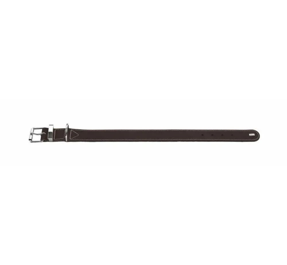 Hunter Hondenhalsband Aalborg Special Bruin- Hondenhalsband
