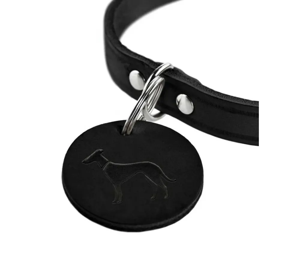 Hunter Hondenhalsband Aalborg Zwart- Hondenhalsband