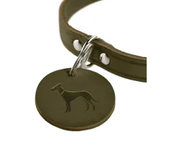 Hunter Hondenhalsband Aalborg Olive- Hondenhalsband
