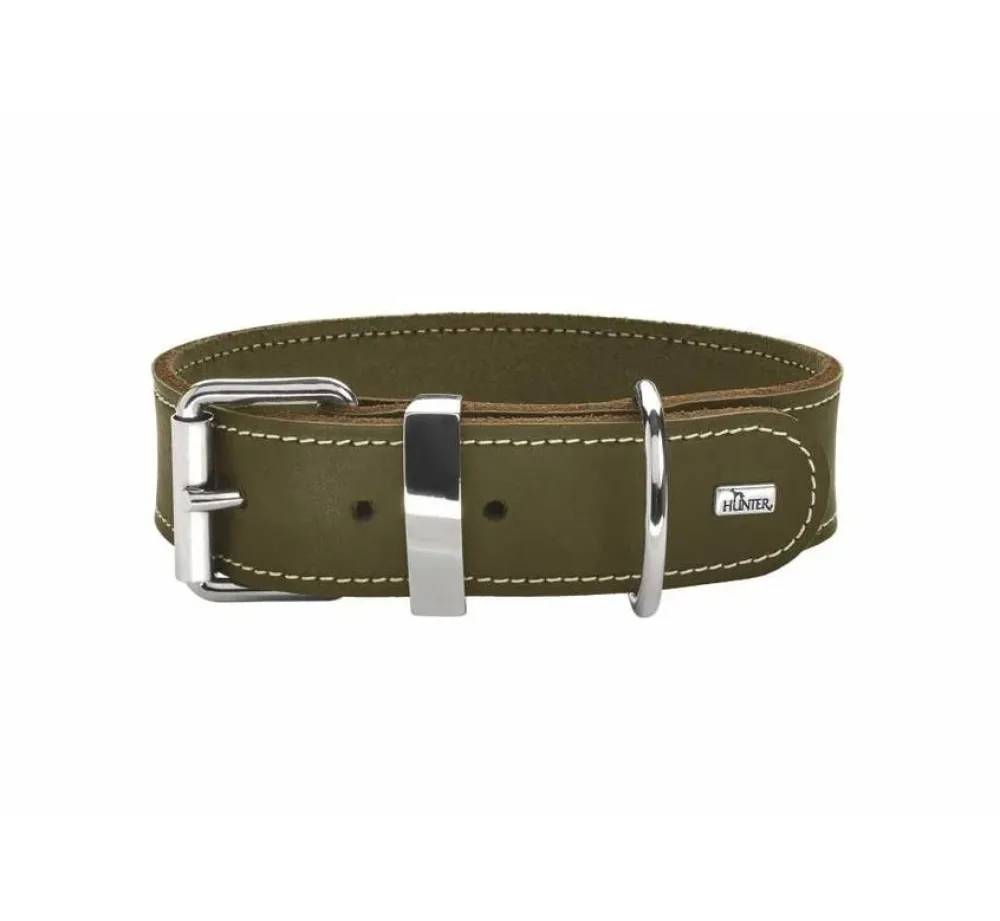 Hunter Hondenhalsband Aalborg Special Groen- Hondenhalsband