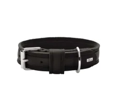 Hunter Hondenhalsband Aalborg Rustica Zwart- Hondenhalsband
