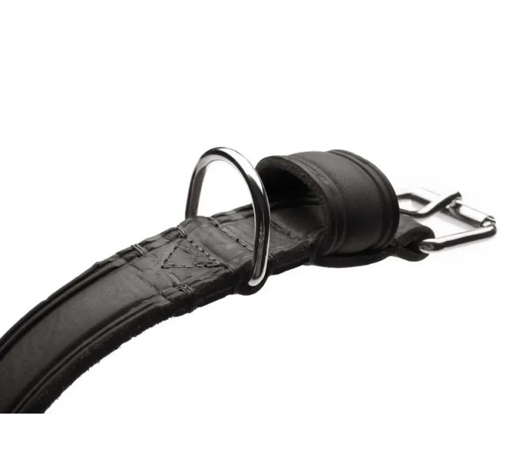 Hunter Hondenhalsband Aalborg Rustica Zwart- Hondenhalsband