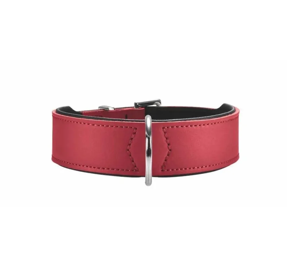 Hunter Hondenhalsband Basic Rood- Hondenhalsband