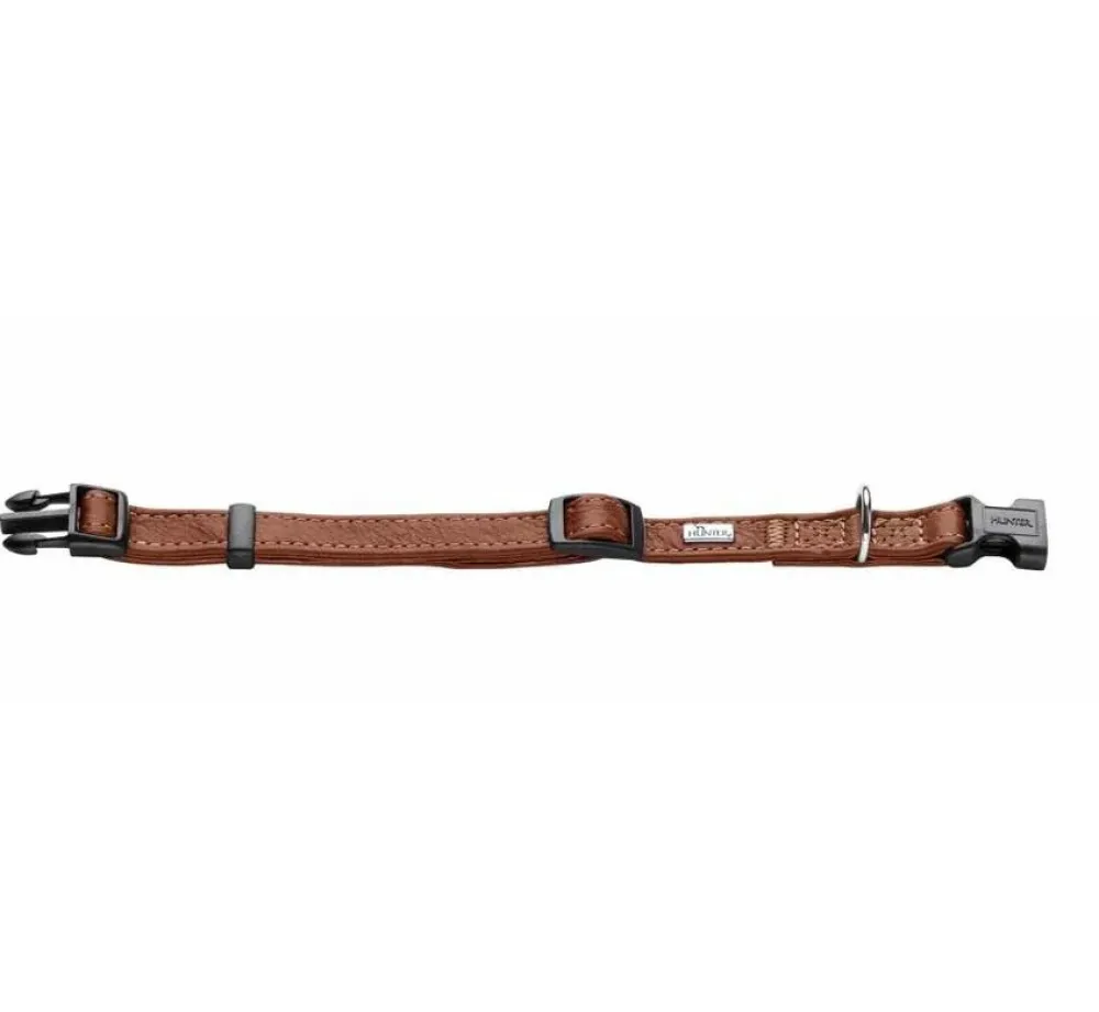 Hunter Hondenhalsband Canadian Up Cognac- Hondenhalsband