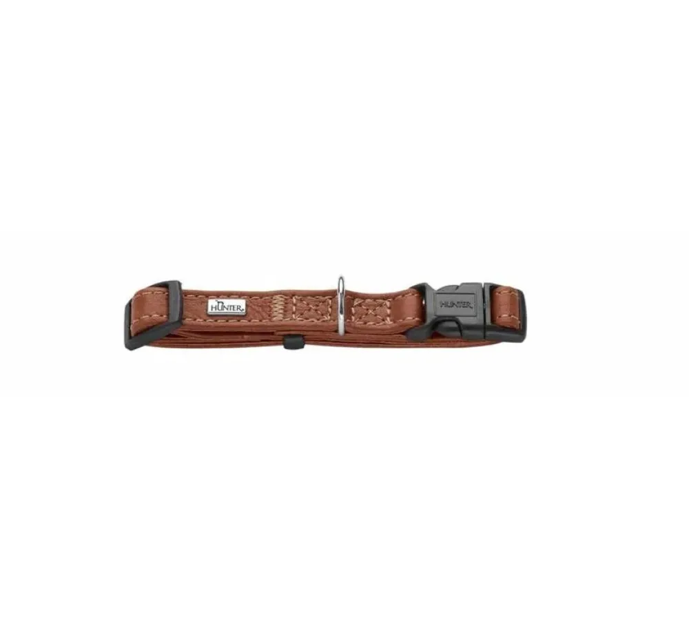 Hunter Hondenhalsband Canadian Up Cognac- Hondenhalsband
