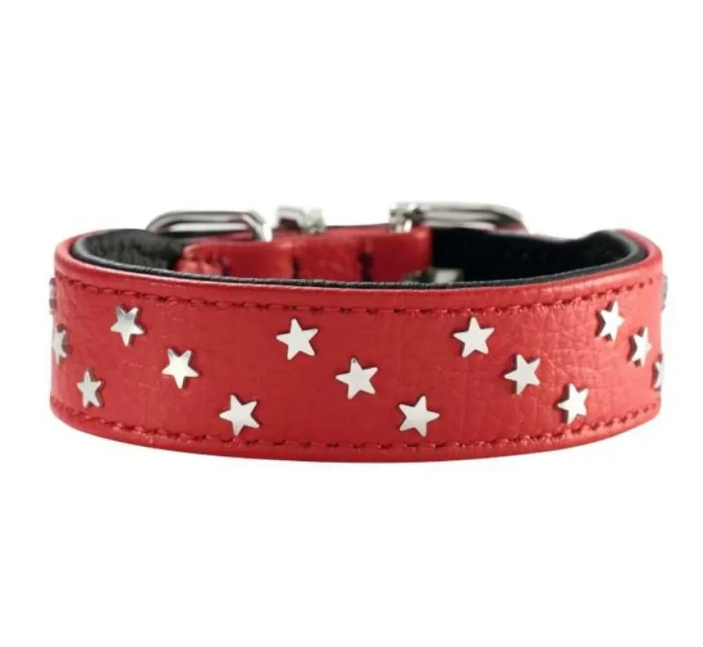 Hunter Hondenhalsband Capri Mini Rood- Hondenhalsband