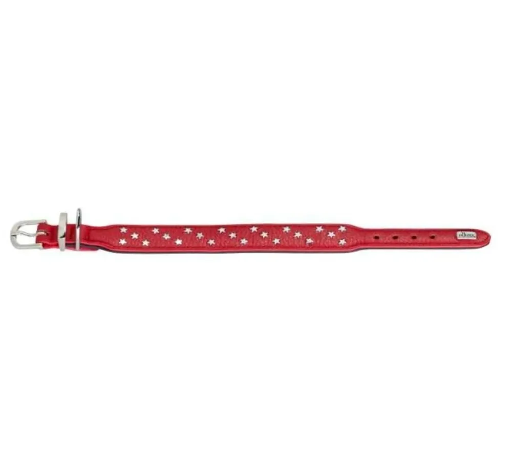 Hunter Hondenhalsband Capri Mini Rood- Hondenhalsband