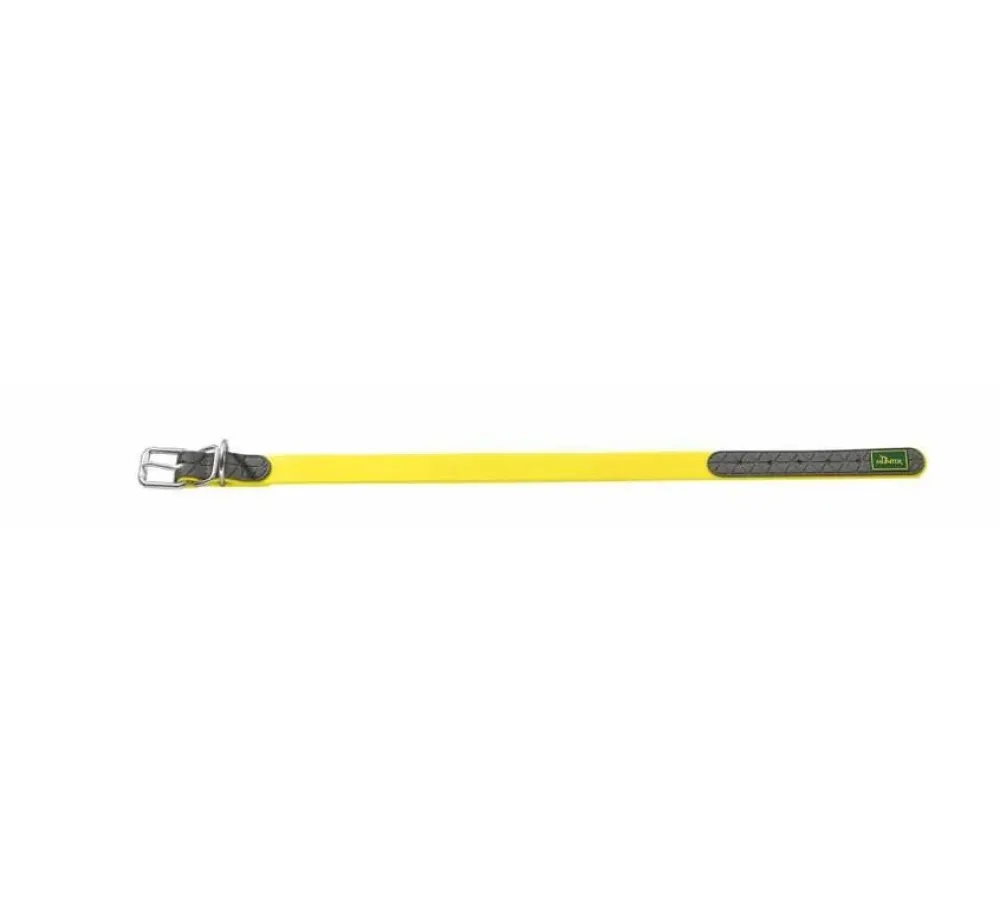 Hunter Hondenhalsband Convenience Geel- Hondenhalsband