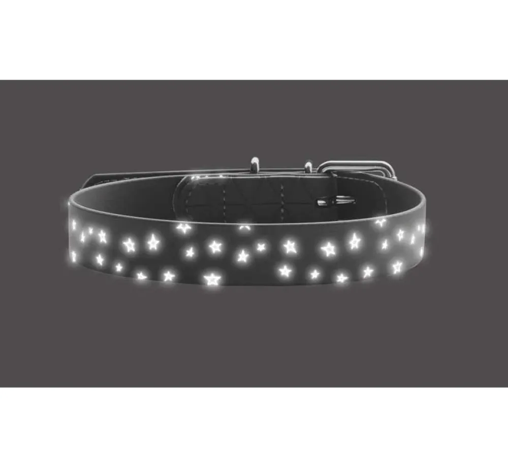 Hunter Hondenhalsband Convenience Reflect Stars- Hondenhalsband