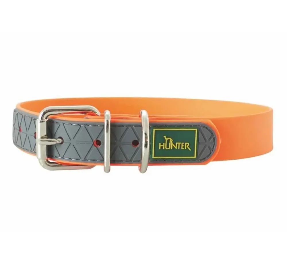 Hunter Hondenhalsband Convenience Oranje- Hondenhalsband