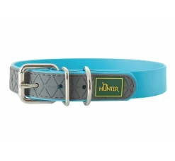 Hunter Hondenhalsband Convenience Turquoise- Hondenhalsband