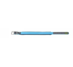 Hunter Hondenhalsband Convenience Comfort Turquoise- Hondenhalsband